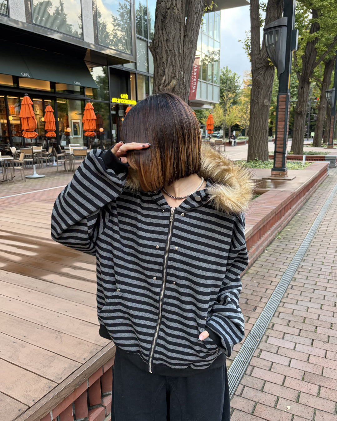 ボーダーファージップアップパーカー CH0209 – YOLO（ヨロ