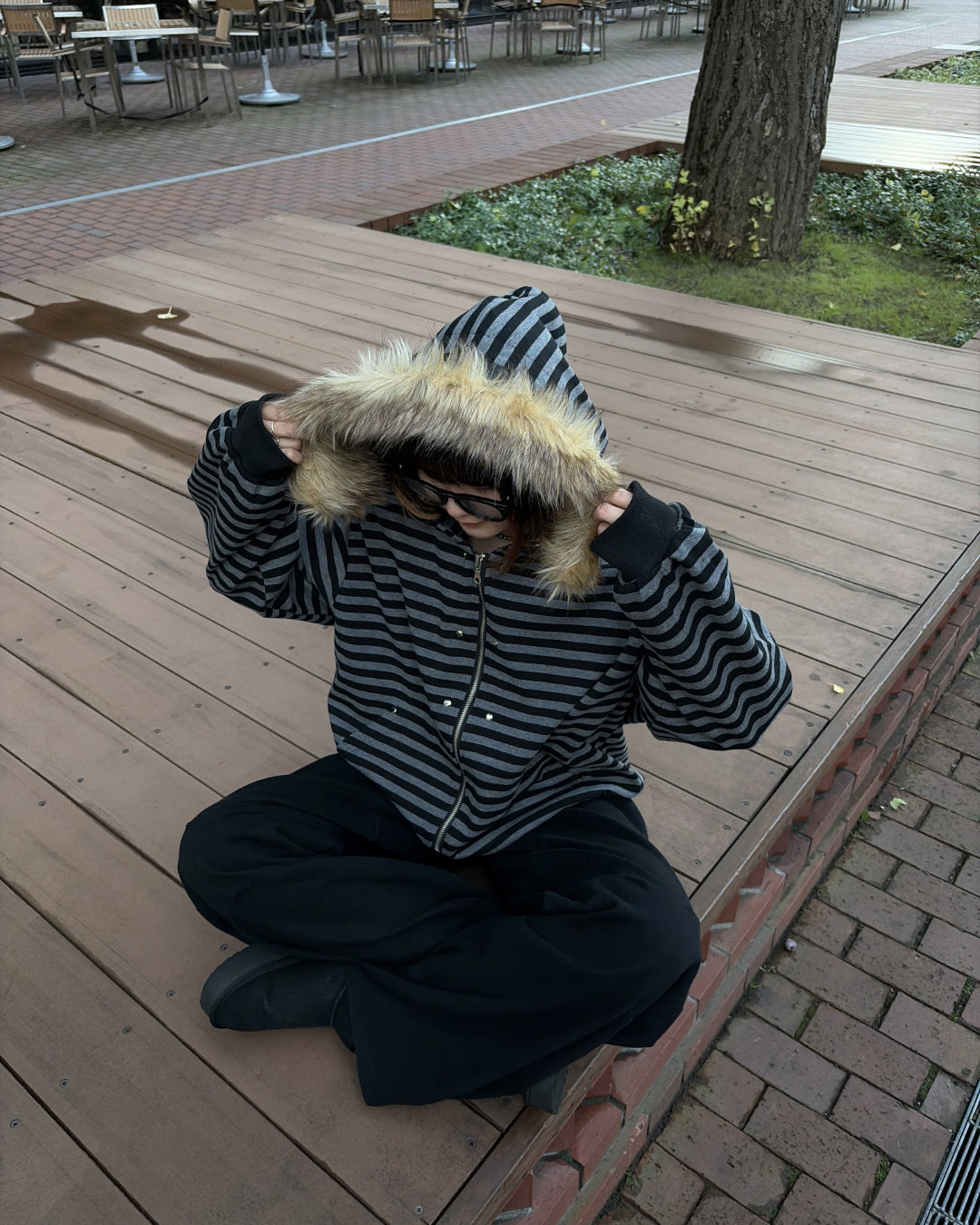 ボーダーファージップアップパーカー CH0209 – YOLO（ヨロ