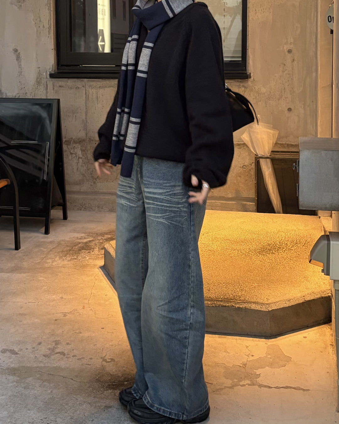 ワイドウォッシュボーイフレンドデニムCH0229 – YOLO（ヨロ