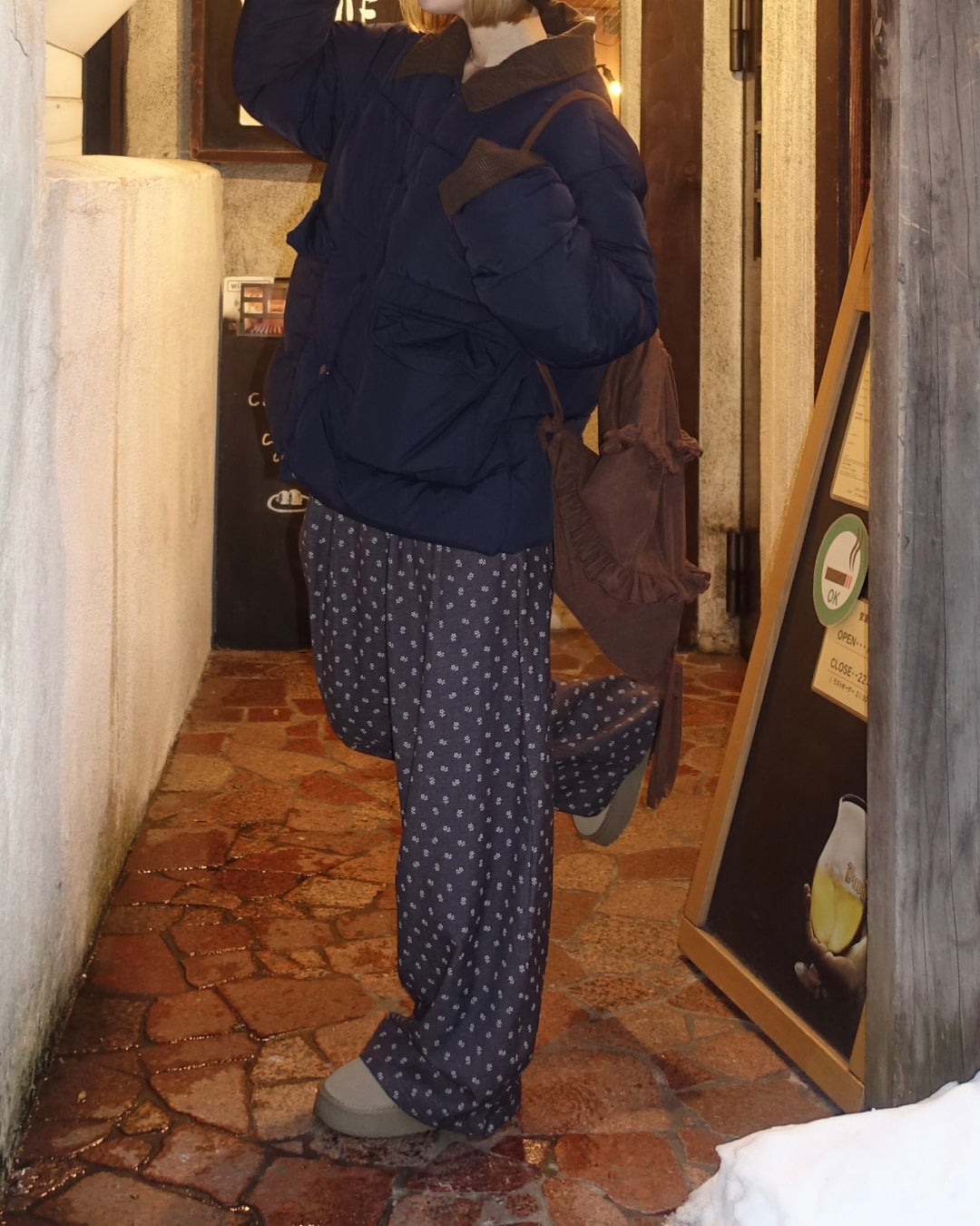 花柄ワイドレッグバルーンパンツ CH0239 – YOLO（ヨロ）｜ファッション通販