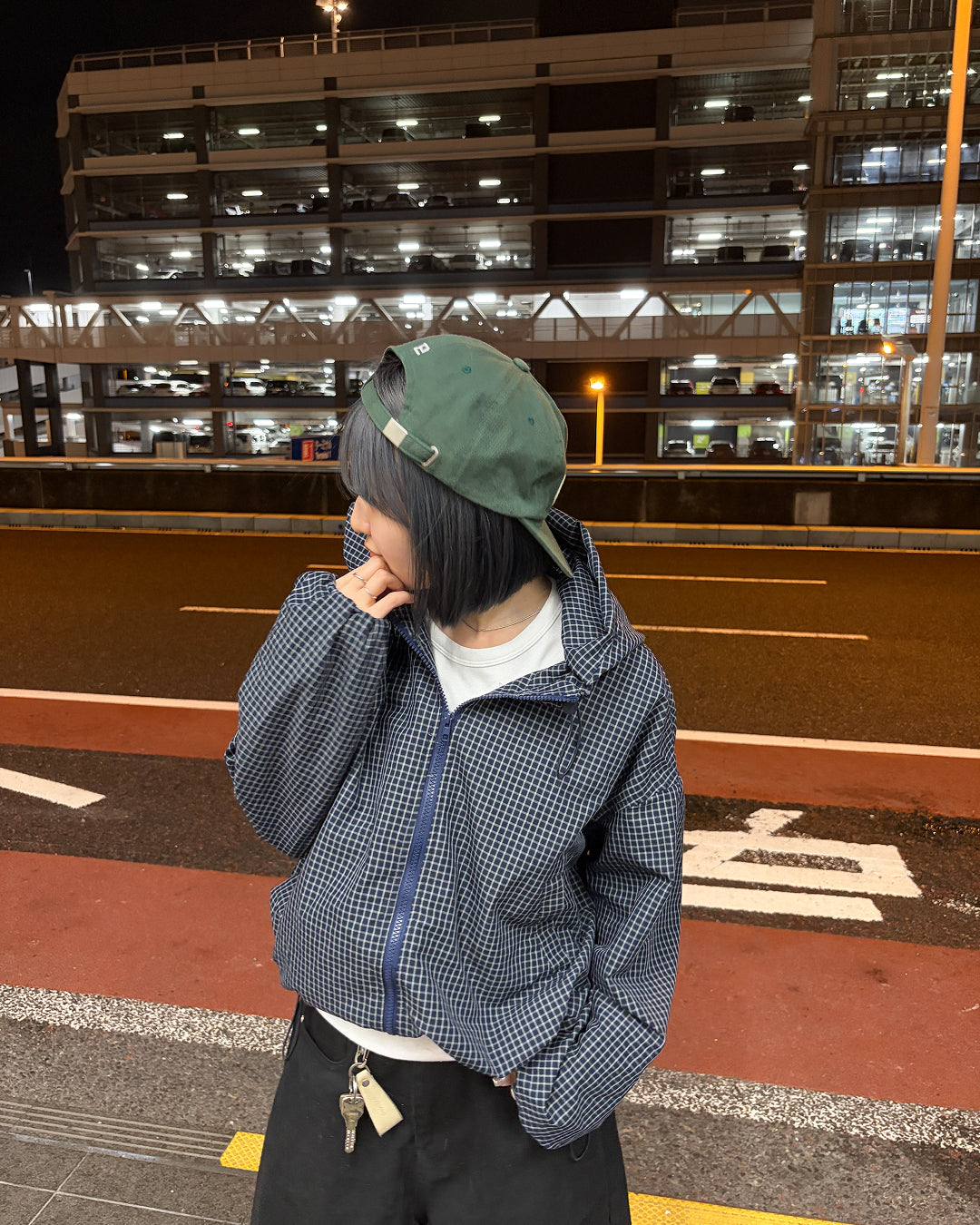 ジップアップチェックブルゾン CH2045 – YOLO（ヨロ）｜ファッション通販