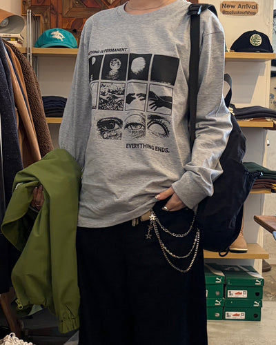 グラフィックロングTシャツ CH2018