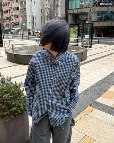 レトロカジュアルチェックシャツ CH2019