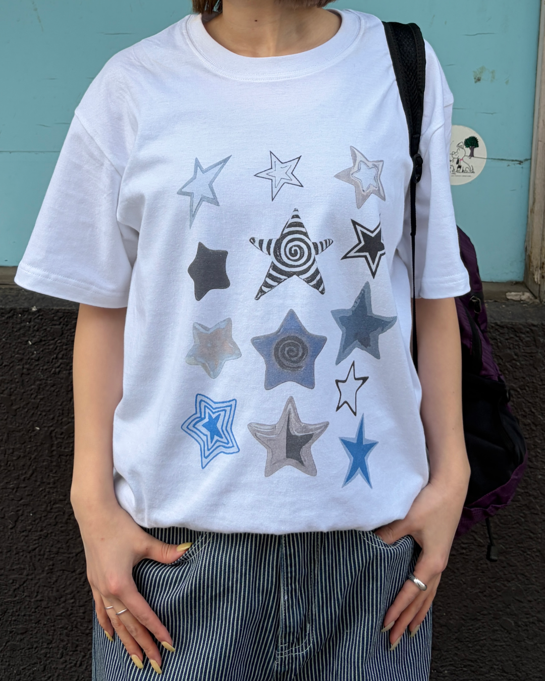 スタープリントTシャツ CH2054