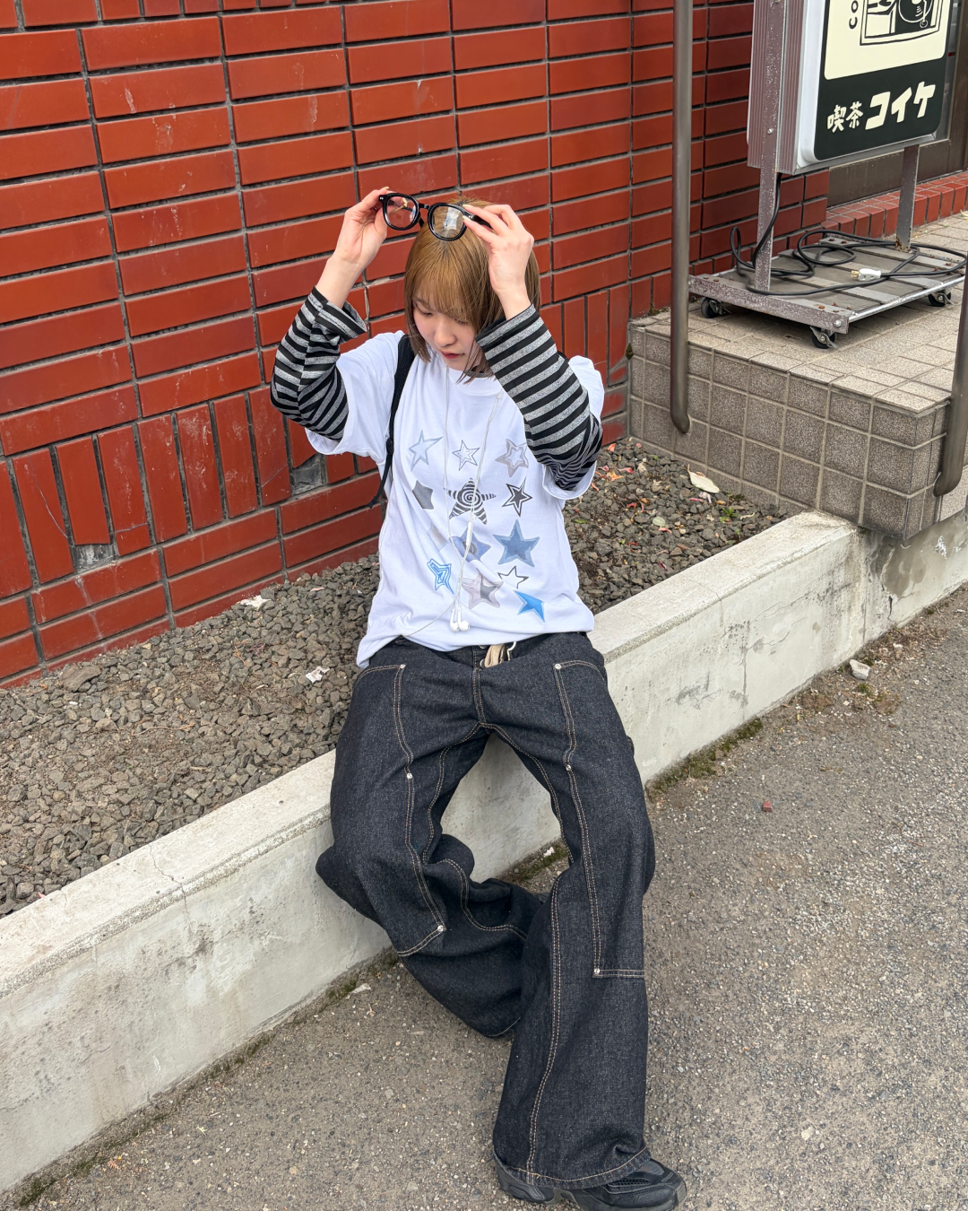 スタープリントTシャツ CH2054 – YOLO（ヨロ）｜ファッション通販