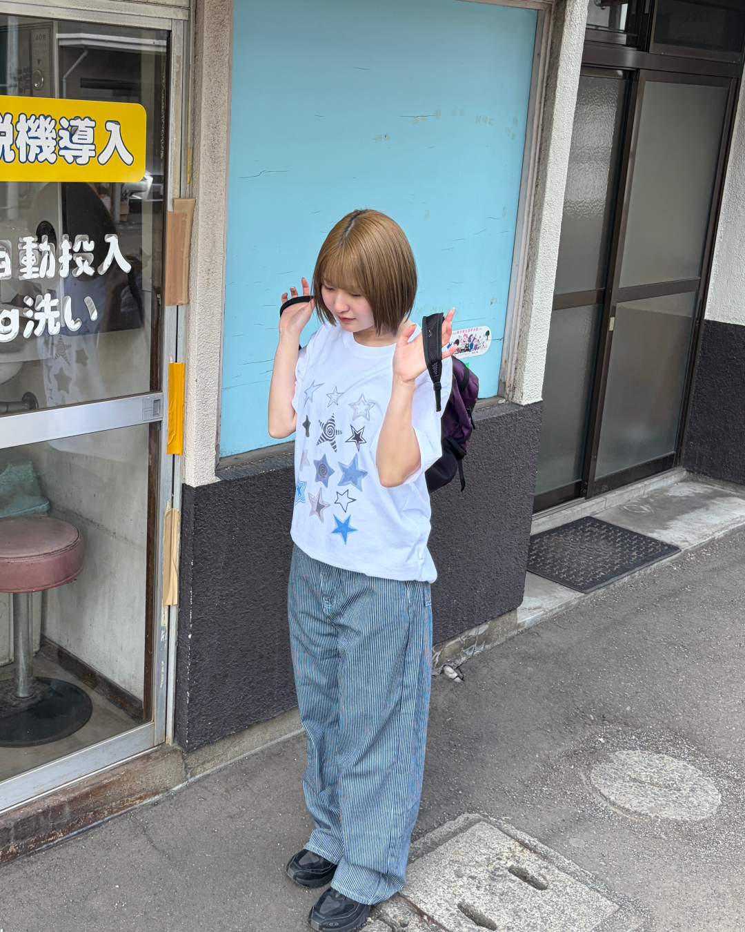 スタープリントTシャツ CH2054