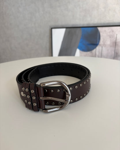 スタッズアクセントベルト CH2067