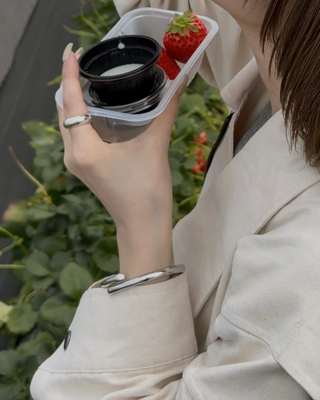 ミニマルラインバングル CH2083