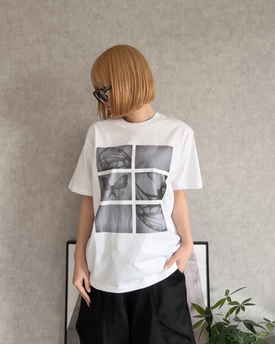フロントフォトプリントTシャツ CH2111