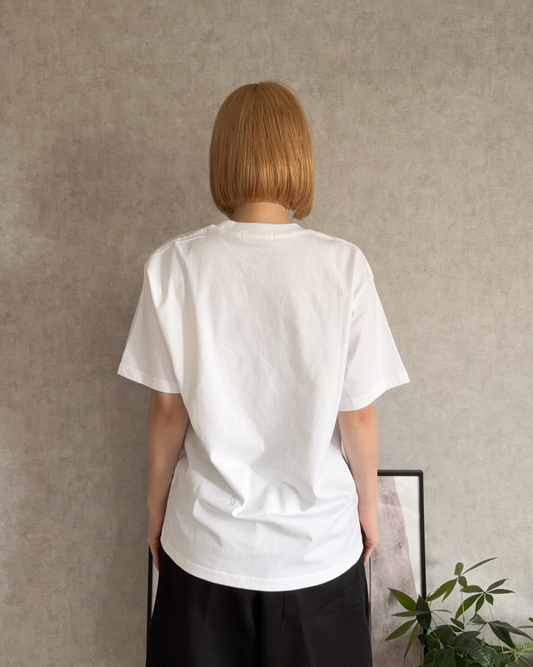フロントフォトプリントTシャツ CH2111