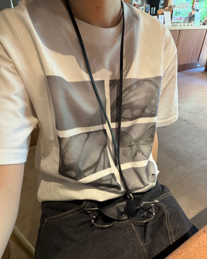 フロントフォトプリントTシャツ CH2111