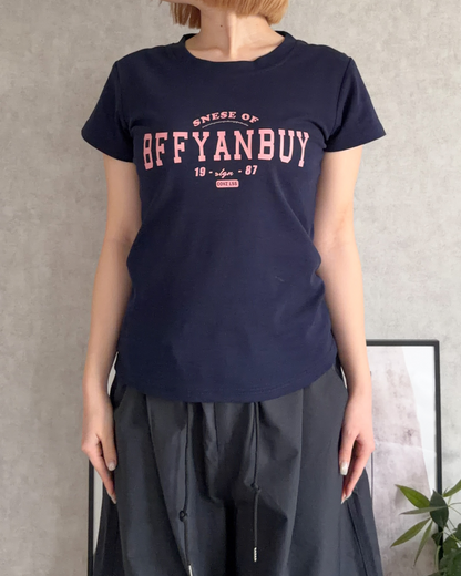 フロントロゴミニTシャツ CH2115