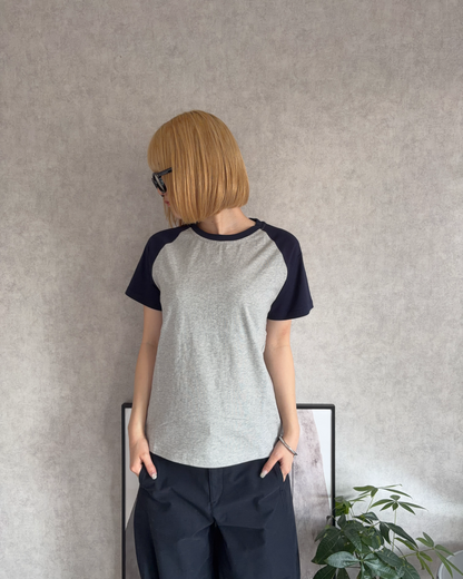 バイカラーリンガーTシャツ CH2116