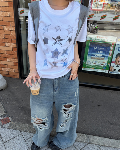 スタープリントTシャツ CH2054