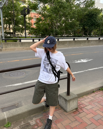 フロントフォトプリントTシャツ CH2111