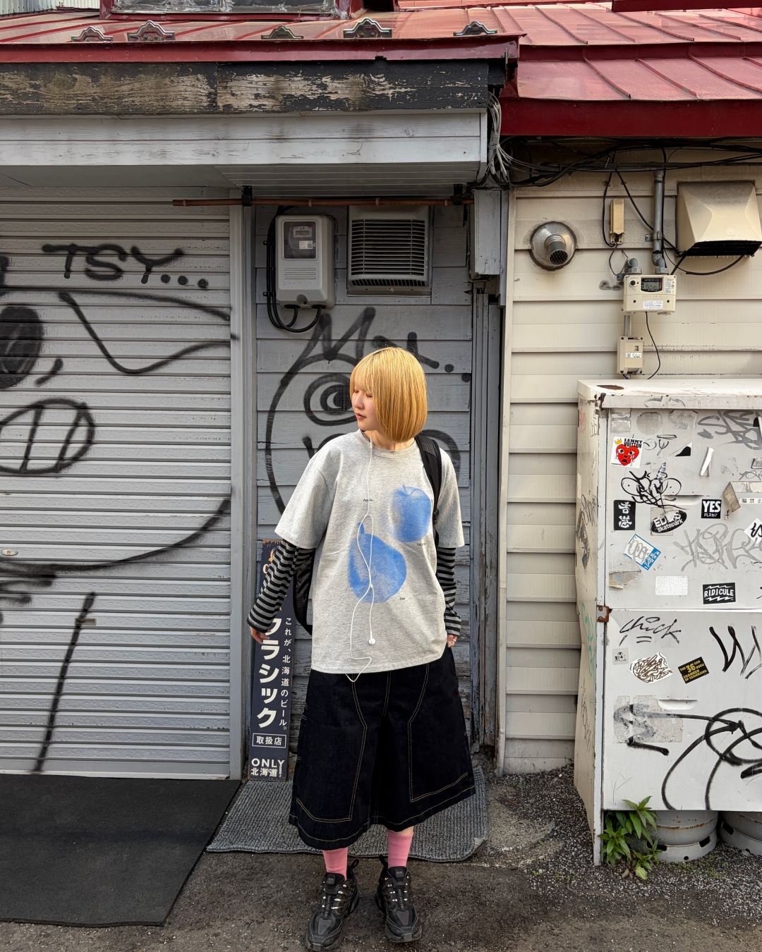 オーバーサイズフルーツTシャツ CH2165