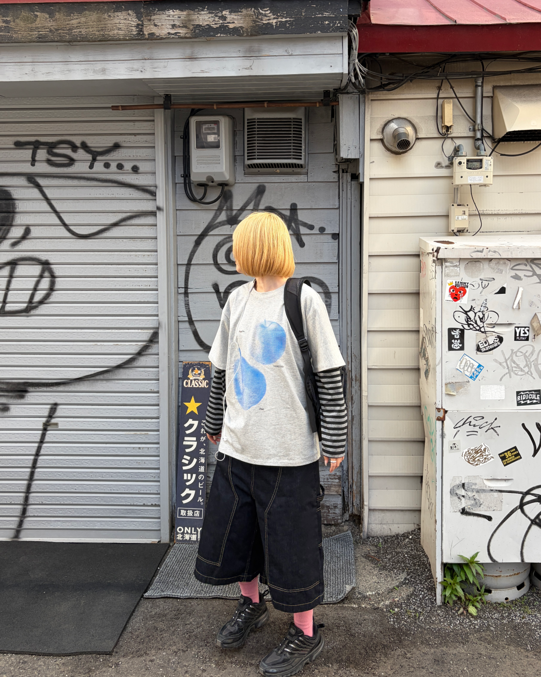 オーバーサイズフルーツTシャツ CH2165