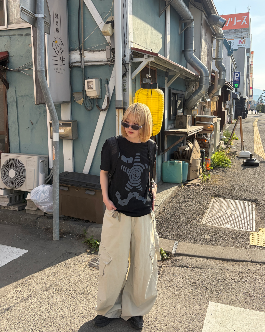 ラウンドスターTシャツ CH2167