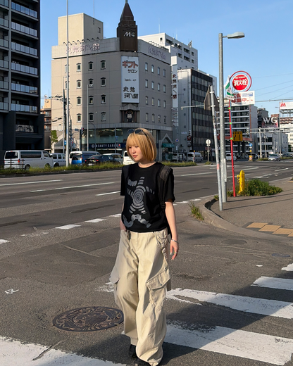 ラウンドスターTシャツ CH2167