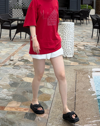 フロントプリントTシャツ CH2175