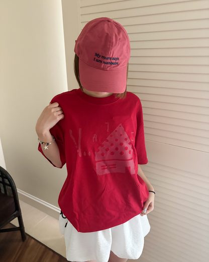 フロントプリントTシャツ CH2175