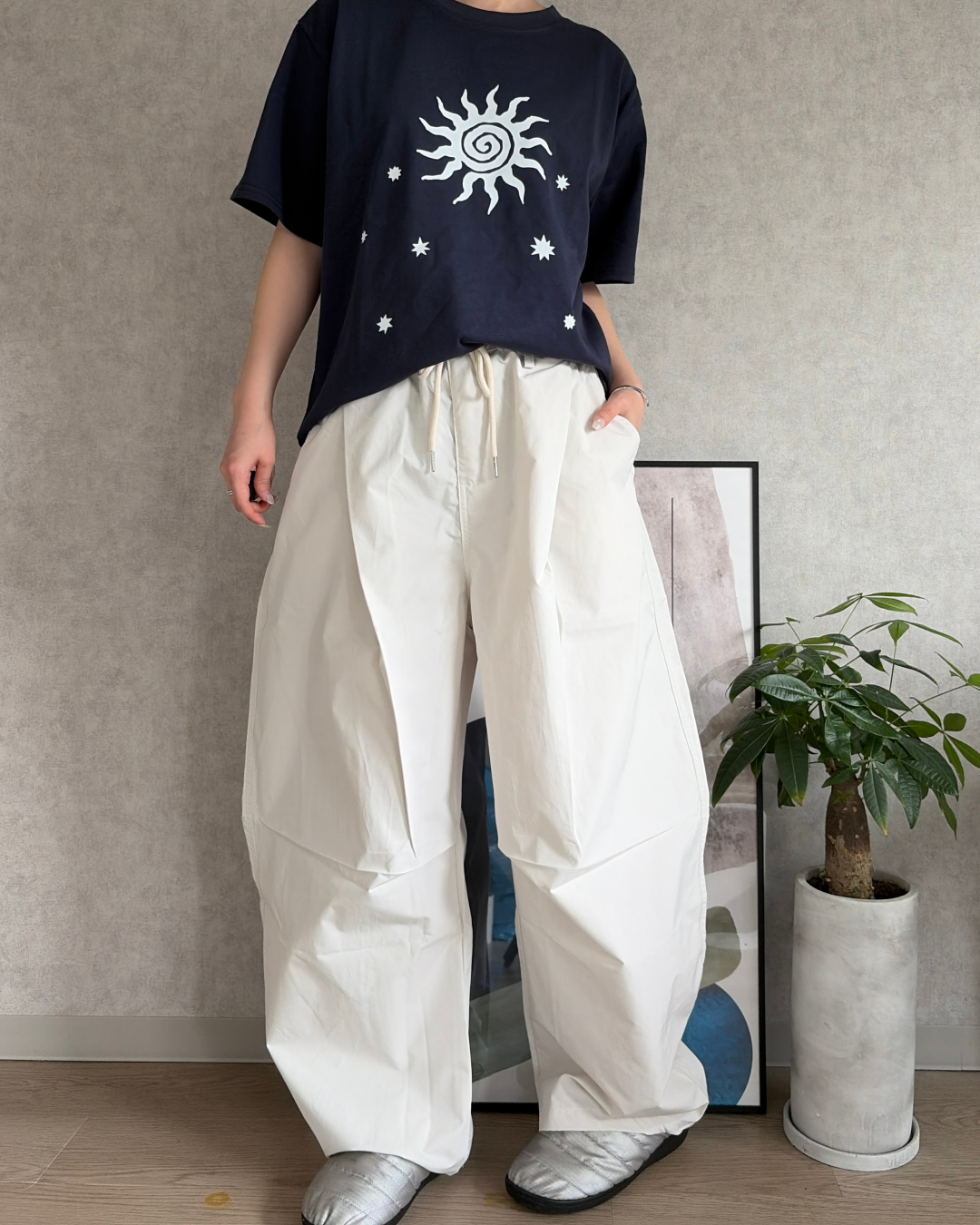 フロントサンプリントTシャツ CH2232