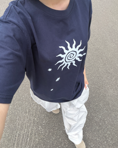 フロントサンプリントTシャツ CH2232