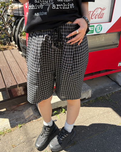 チェックショートハーフパンツ CH2338