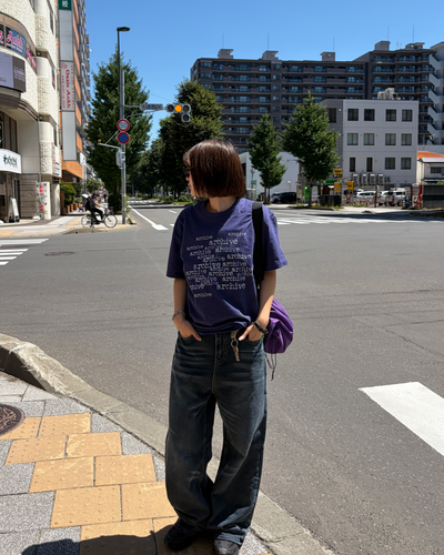 ワイドレッグウィッシュブルーパンツ CH2358