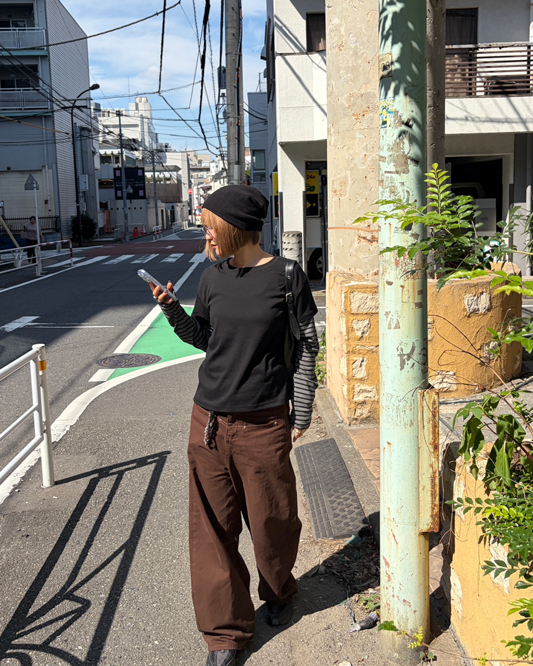 レイヤードボーダーロンT CH2400