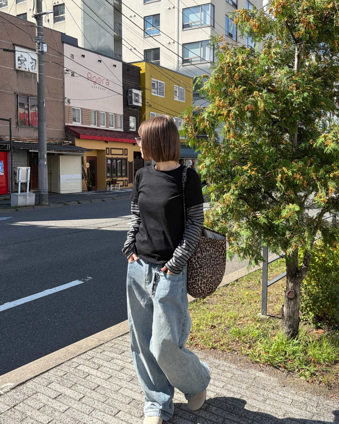 レイヤードボーダーロンT CH2400