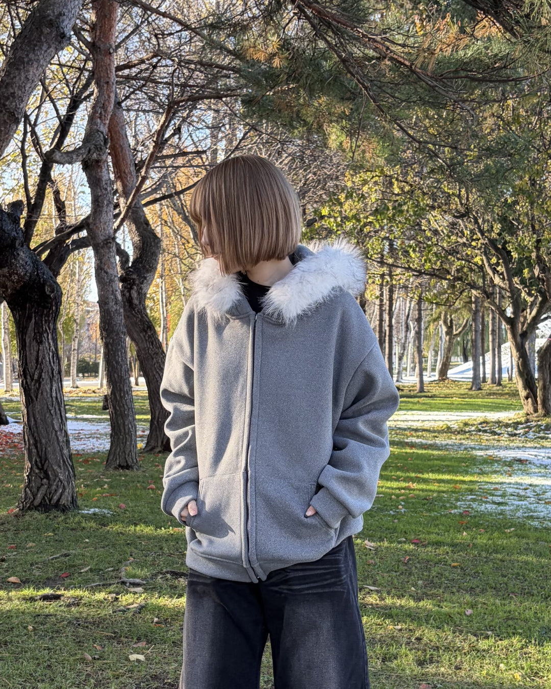 スウェットファーパーカー
CH3003