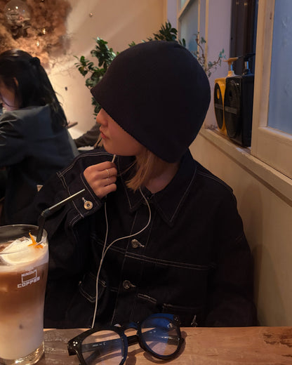 【即納】ステッチラインデニムジャケットCH5001