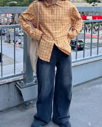 フレンチレトロチェックシャツ
CM0054