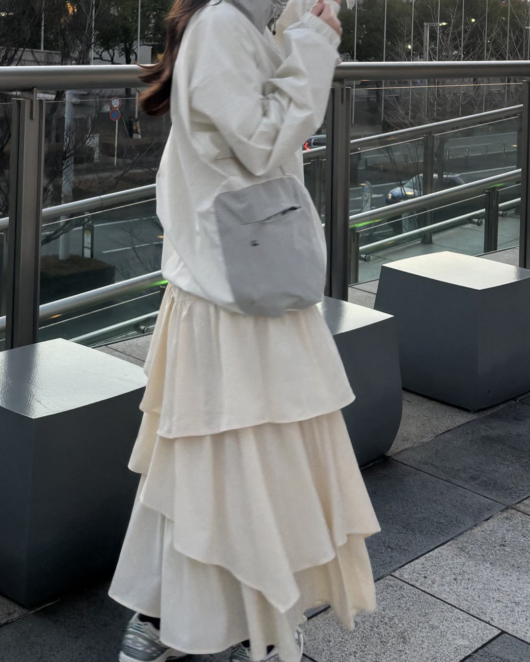 ハーフジップユーティリティプールオーバーCM0101