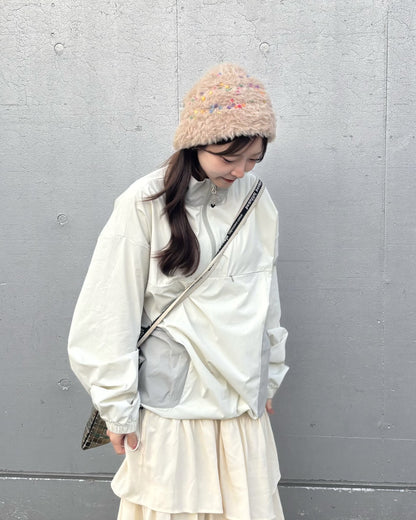 ハーフジップユーティリティプールオーバーCM0101