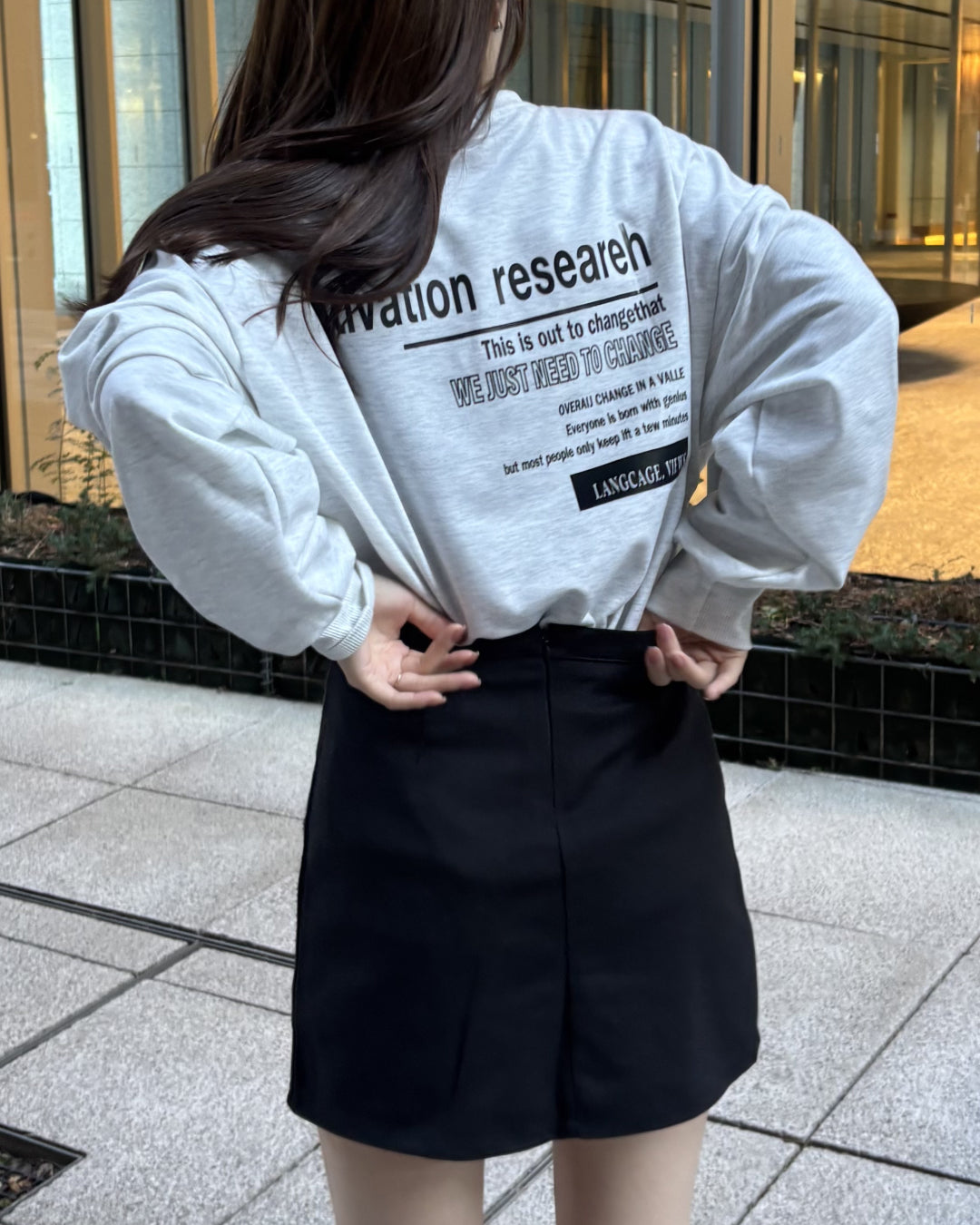 ミニマルAラインスカートーCM0108 – YOLO（ヨロ）｜ファッション通販