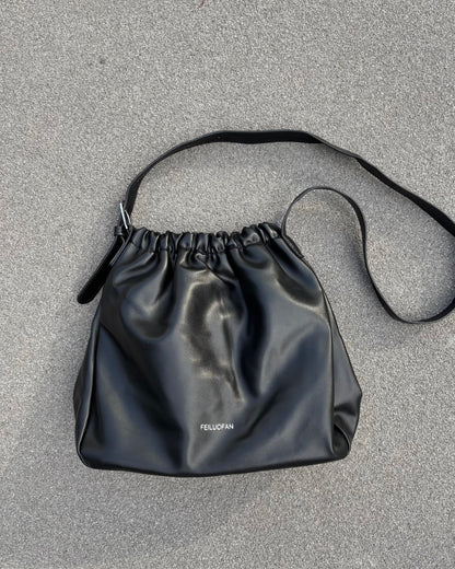 ミニマルドローストリングショルダーバッグ CM0116