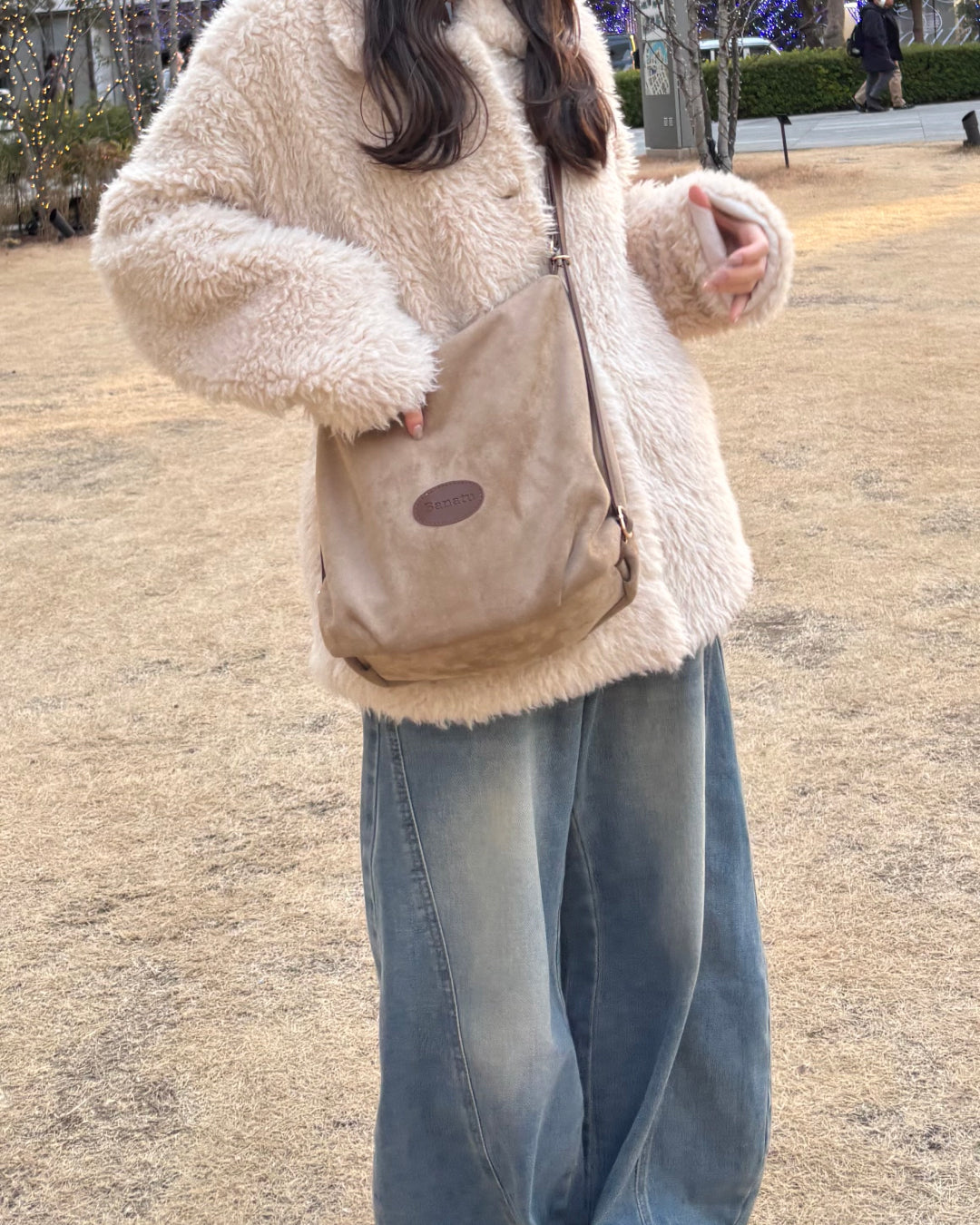 3WAYスウェードライクバッグ CM0117