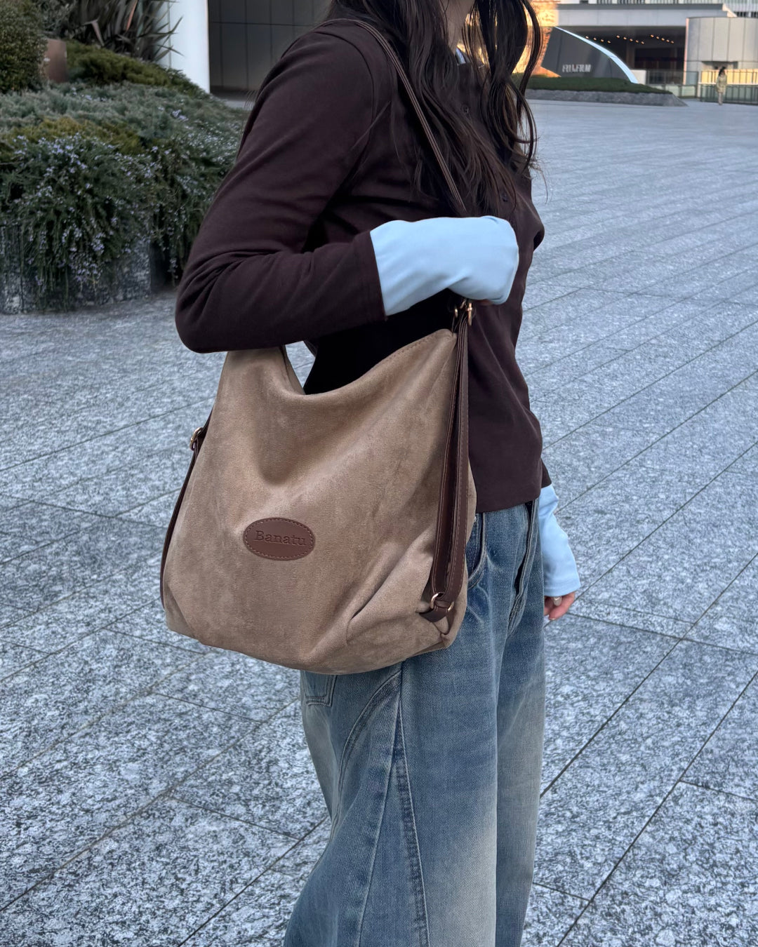 【BIG size】3way bag／スエード×デニム 3WAYスウェードライクバッグ CM0117 – YOLO（ヨロ）｜ファッション通販