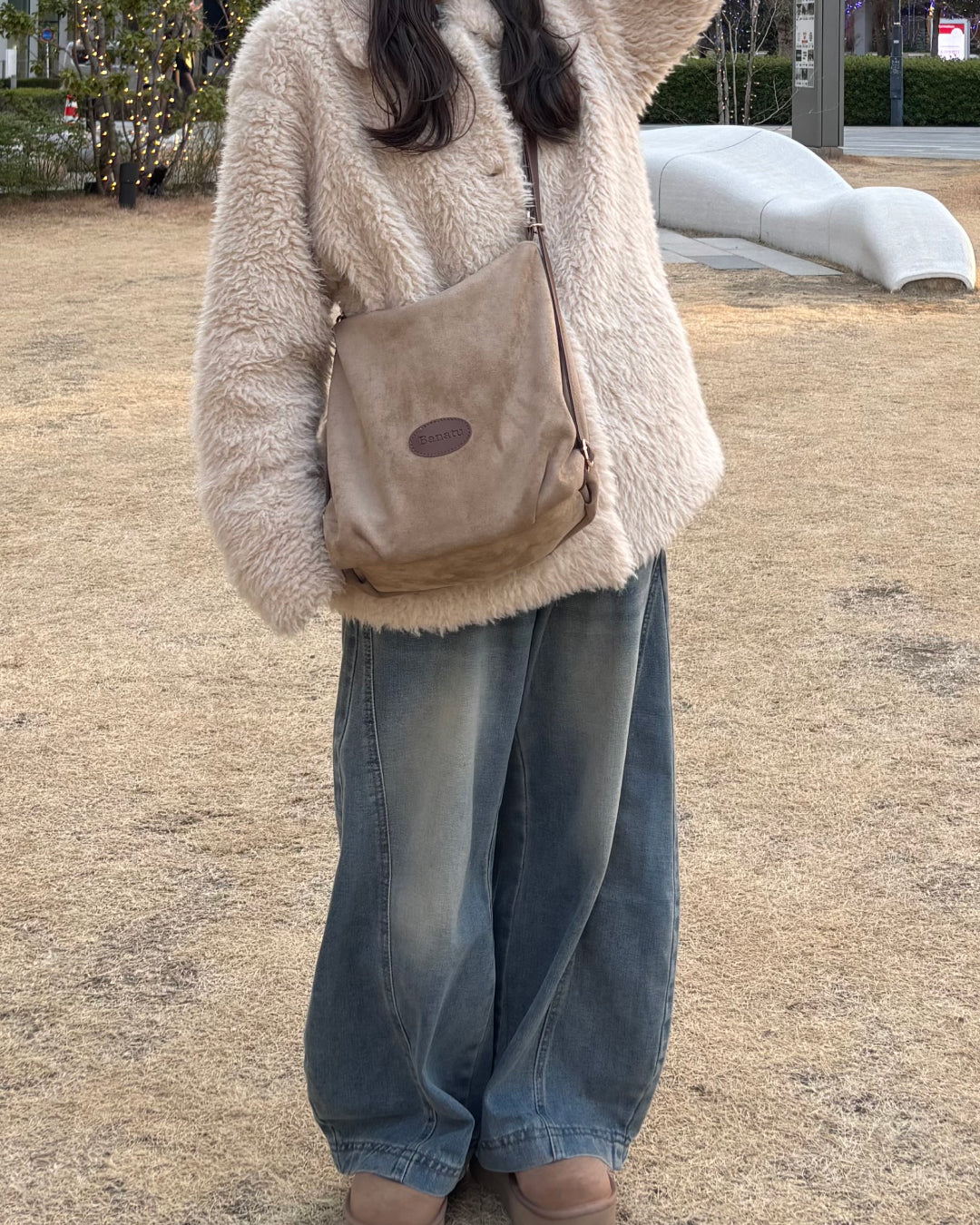 3WAYスウェードライクバッグ CM0117