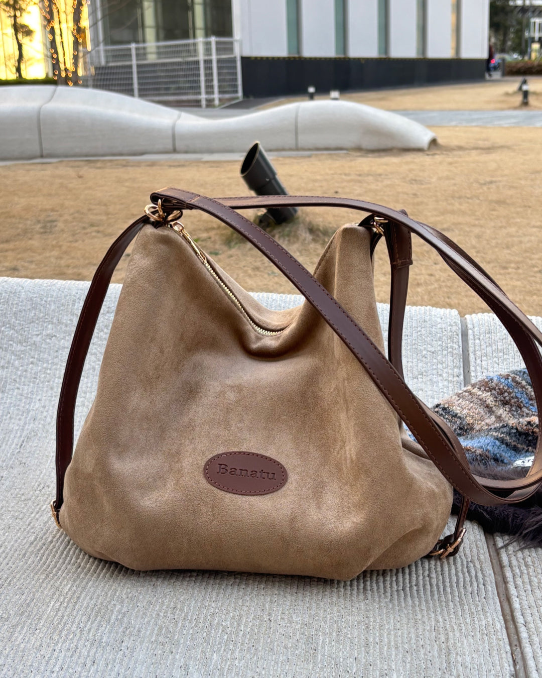 3WAYスウェードライクバッグ CM0117