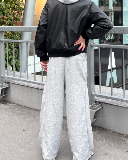 ドロストコードワイドシルエットスウェットパンツCM0119