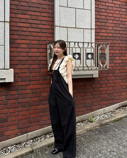 シンプルオーバーオール CM0182