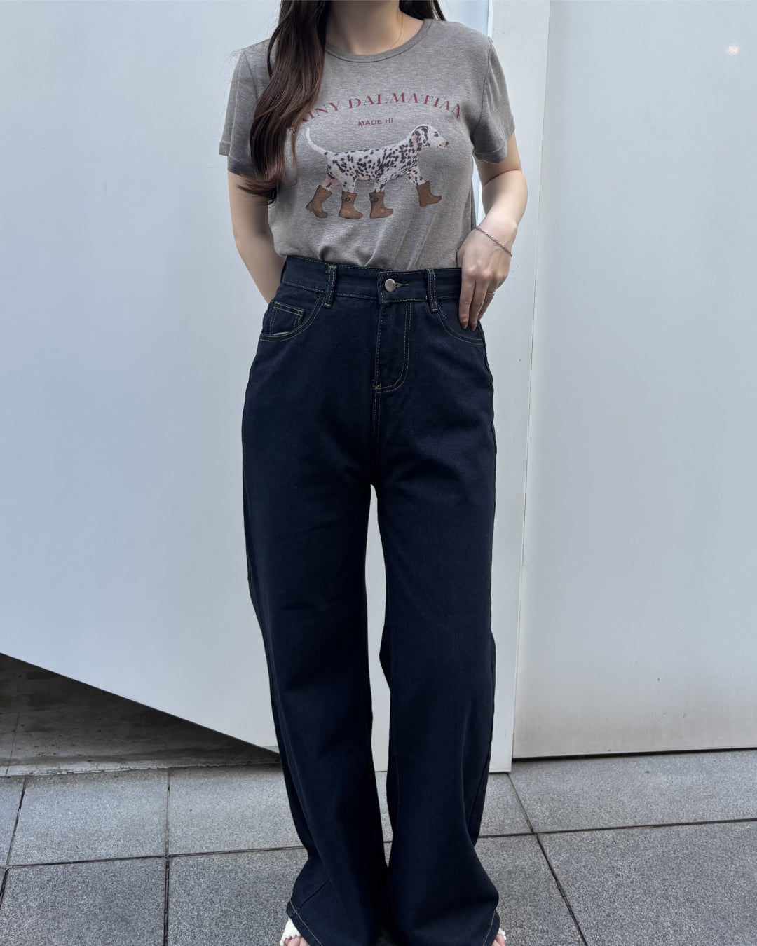 ドッグプリントTシャツ CM0217