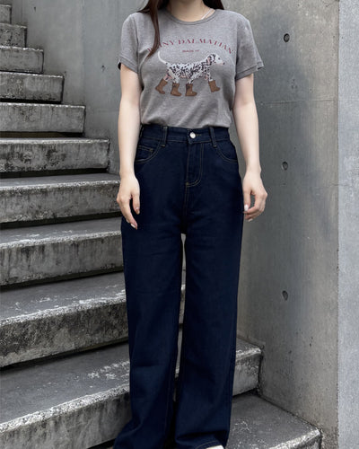 ドッグプリントTシャツ CM0217