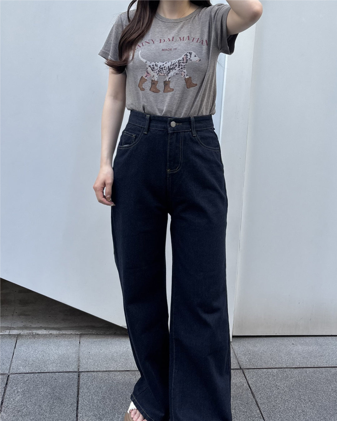 ドッグプリントTシャツ CM0217