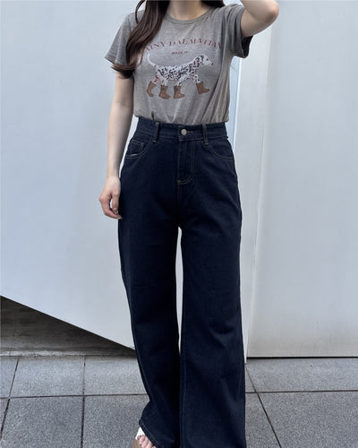 ドッグプリントTシャツ CM0217