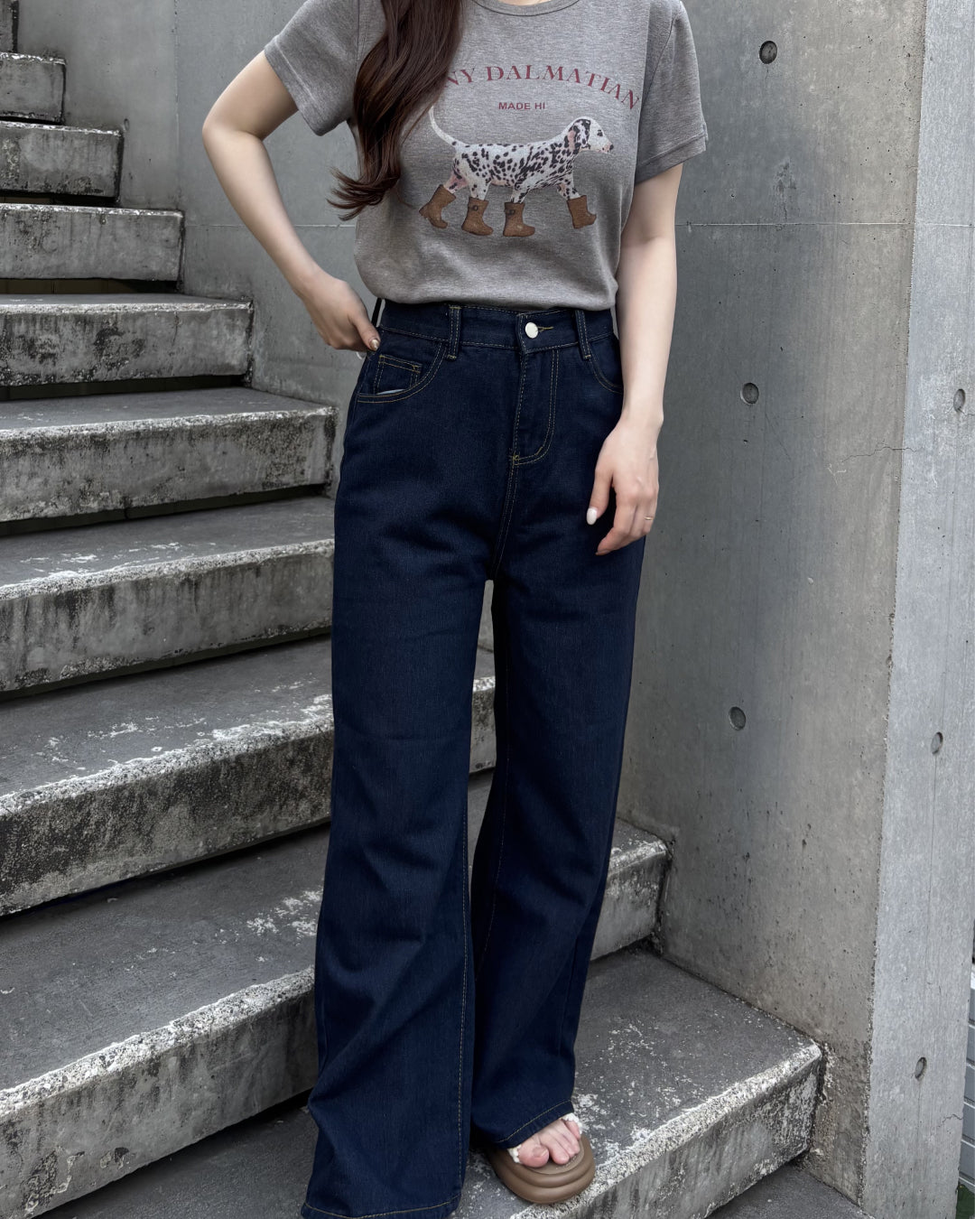 ドッグプリントTシャツ CM0217