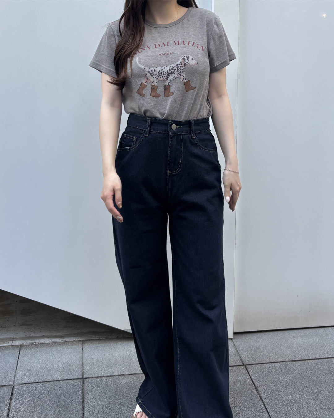 ドッグプリントTシャツ CM0217